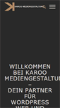 Mobile Screenshot of karoo-mediengestaltung.de